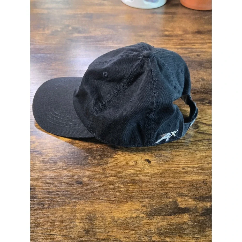 Ahead Extreme NFL on NBC Rainbow Peacock Logo Black Adjustable Strapback Hat Cap